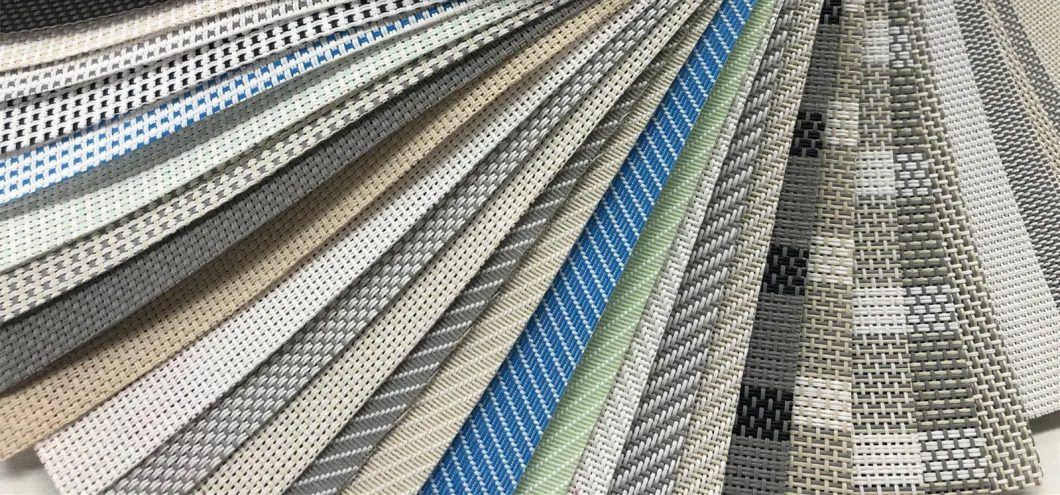 Znz Popular Roller Blind Fabric Simply Style Horizontal Sunscreen Fabric