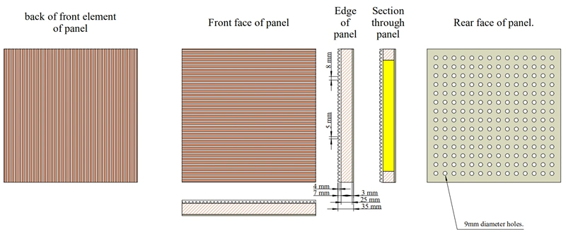 Wooden Timber Acoustic Wall Panel for Hall and Studio