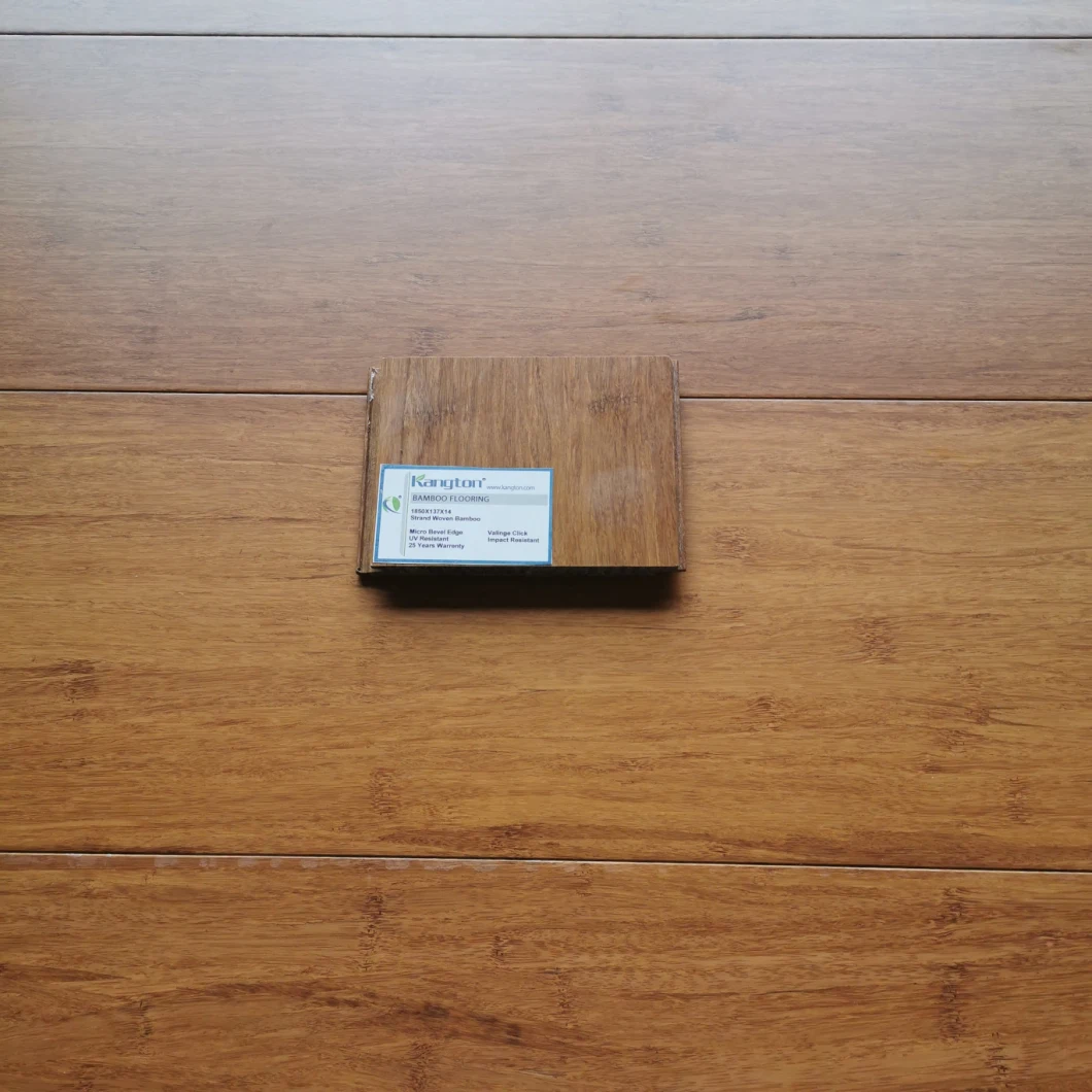 Europe Strand Woven Carbonized Solid Bamboo Flooring on Sale