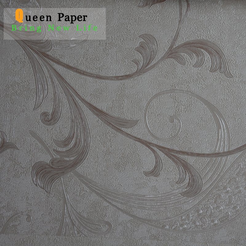 Building Material PVC Vinyl Home Decor Wall Paper / Self Adhesive PVC Wall Paper for Wall Decoration