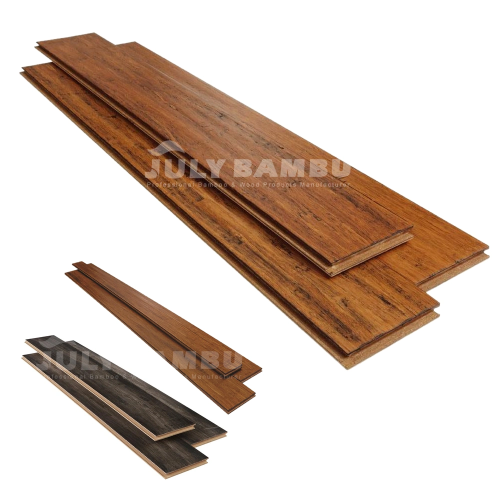 Black Bamboo Flooring Strand Woven 14mm Waterproof Bamboo Wood Flooring Price