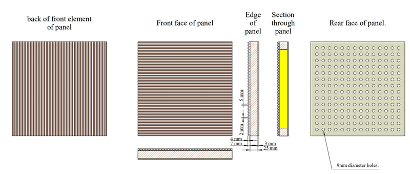 Wooden Timber Acoustic Wall Panel for Hall and Studio