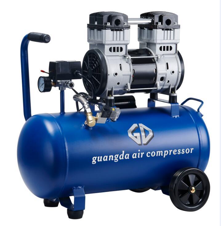 50L 1500W 2HP Oil Free and Silent Air Compressor (GDG50)