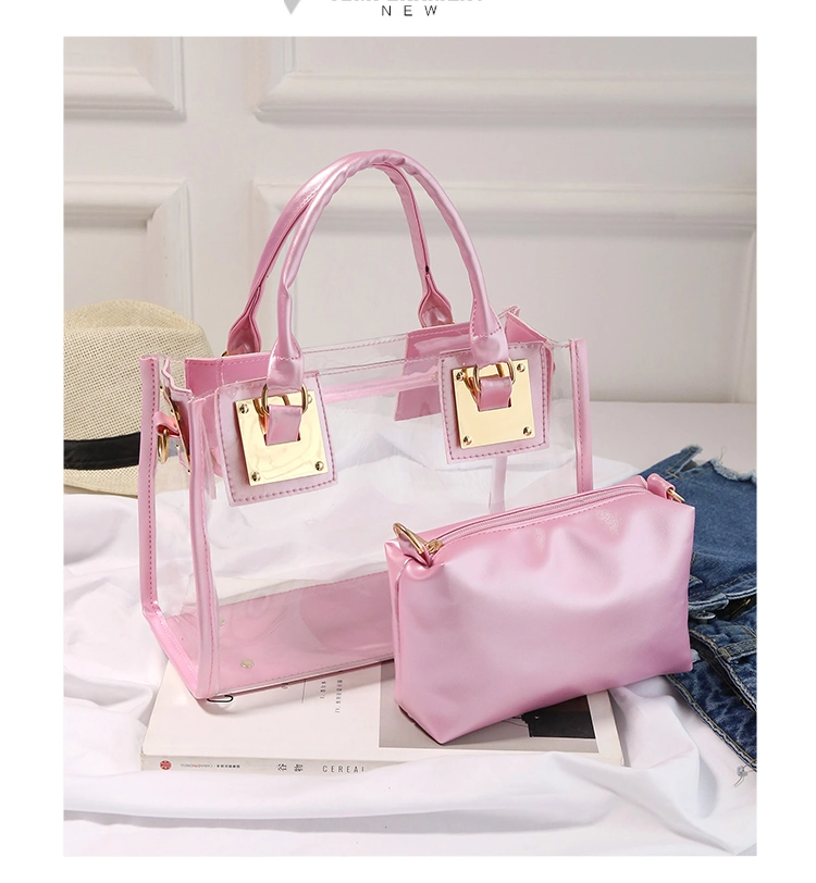 Factory Direct High Quality Clear Fashion Purse Bags 2020 Jelly Handbag