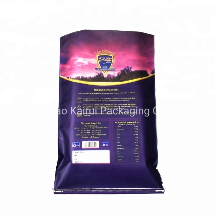 China PP Woven Bag of Rice, Rice Bag Size 10kg, Polypropylene Rice Bag PP Woven