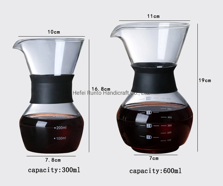 Hot Selling Custom Design Coffee Pot High Borosilicate Glass Coffee Pot for Sale