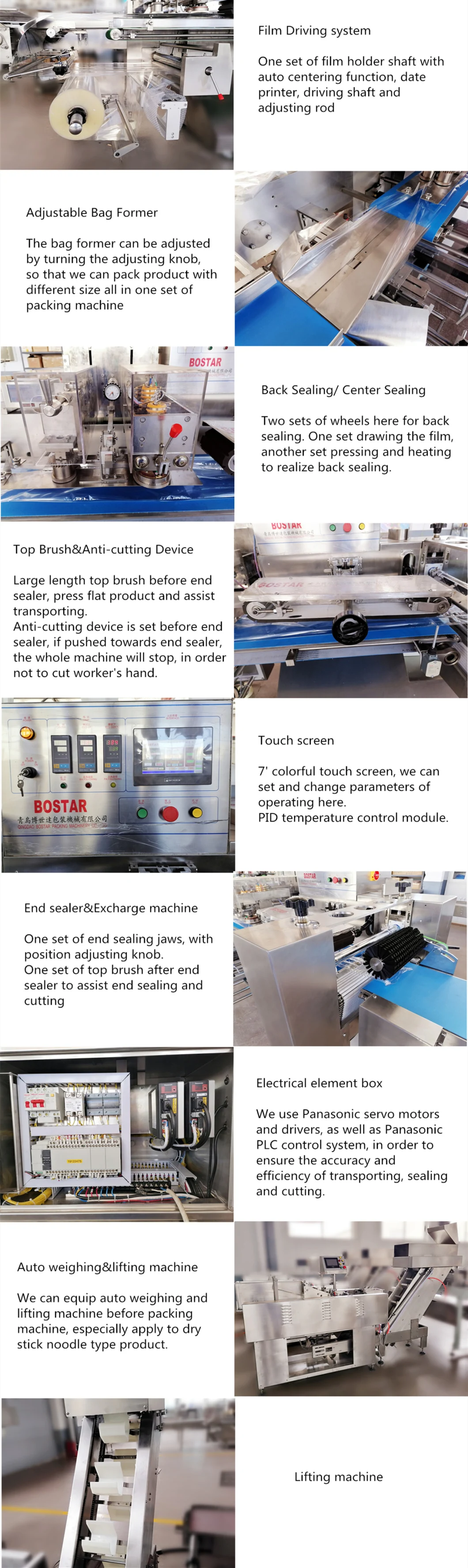 Factory Price Fully Automatic Stick Noodle Vermicelli Weighting Packaging Machinery