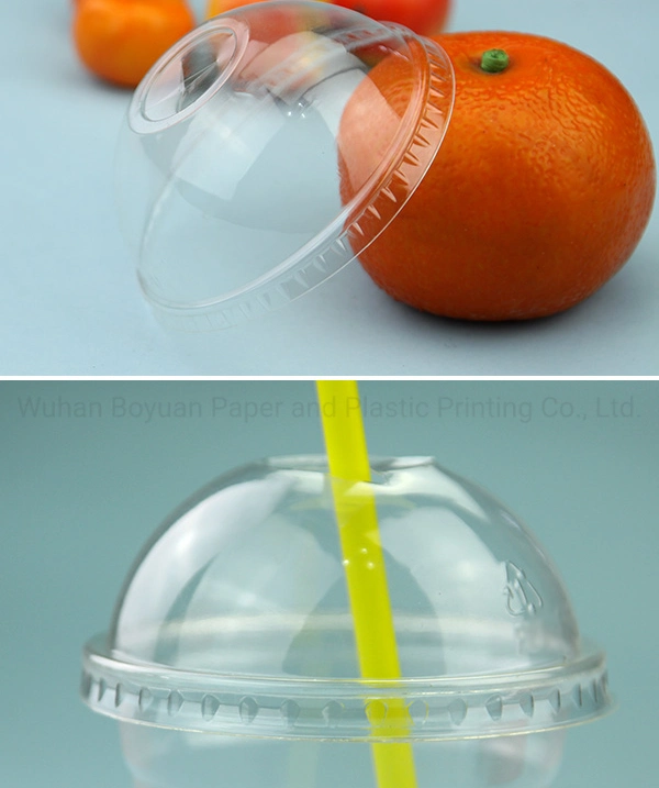 Disposable High Clear PP Flat / Dome Lid