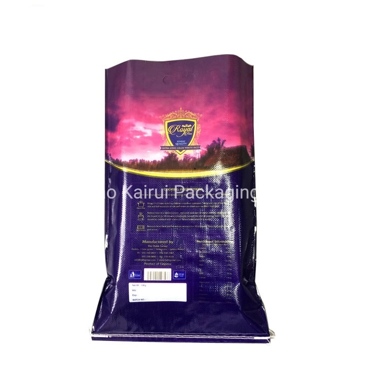 China PP Woven Bag of Rice, Rice Bag Size 10kg, Polypropylene Rice Bag PP Woven