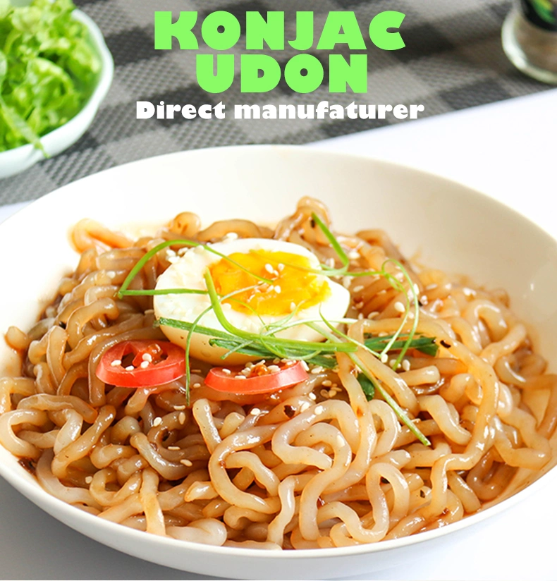 Gluten Free Diet Food Chinese Shirataki Konjac Udon Noodles