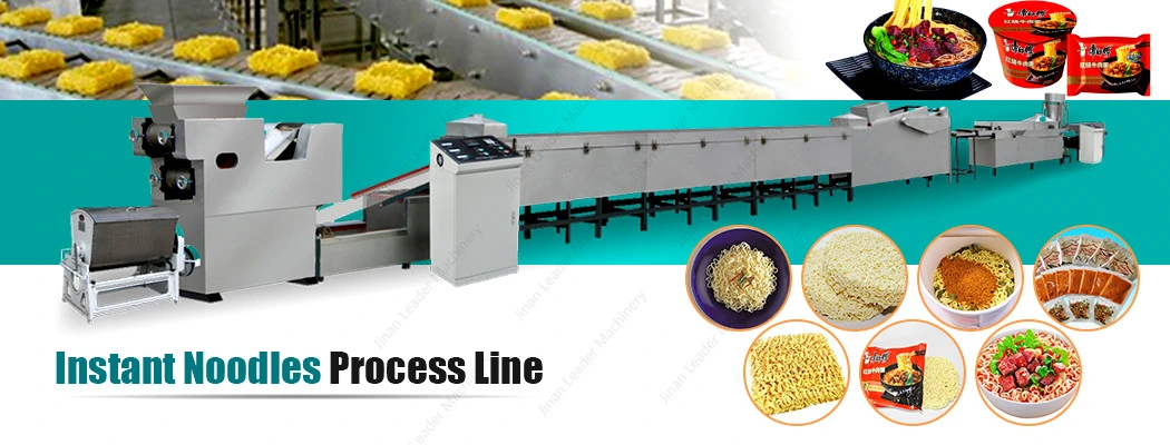 Small Size Fried Noodles Making Machine Full Automatic Instant Noodle Product Line