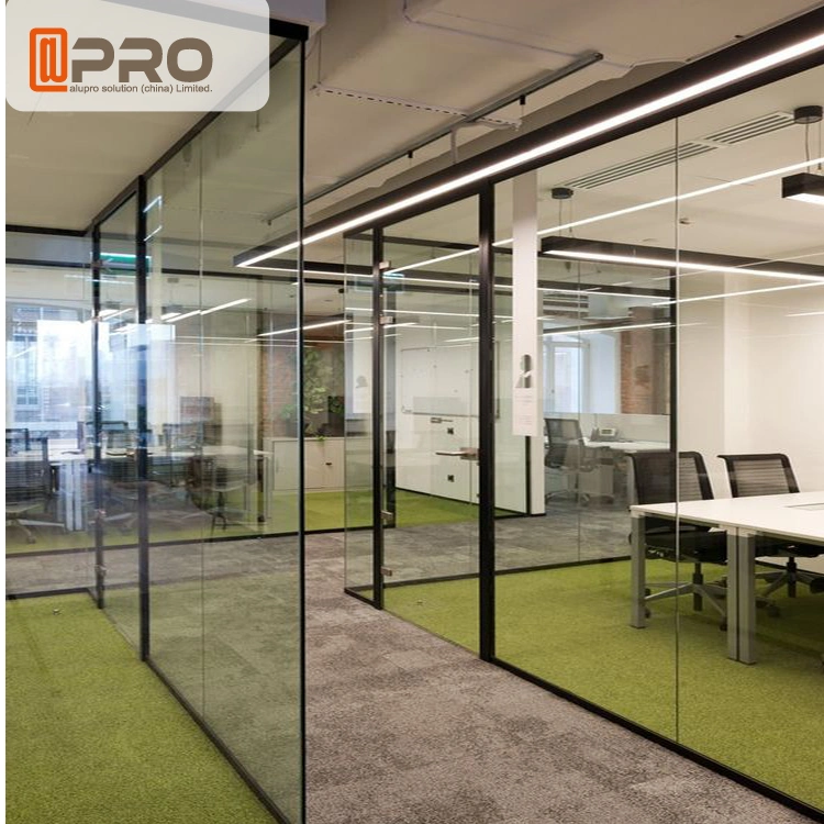 Hot Attractive Price Sound Insulation Wide Range Office Glass Partition