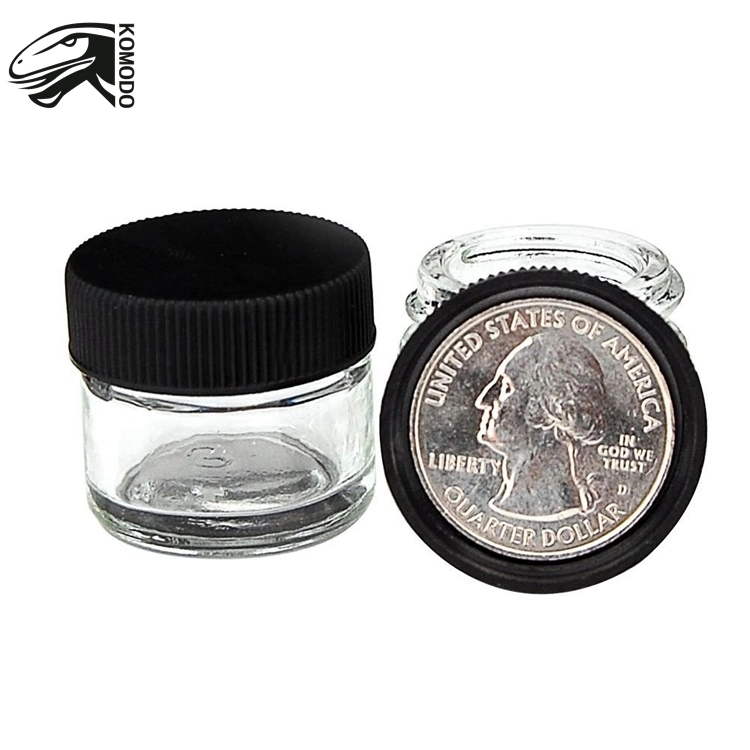 Manufacturer Wholesale Luxury 5ml Clear Cosmetic Wide Mouth Glass Jars