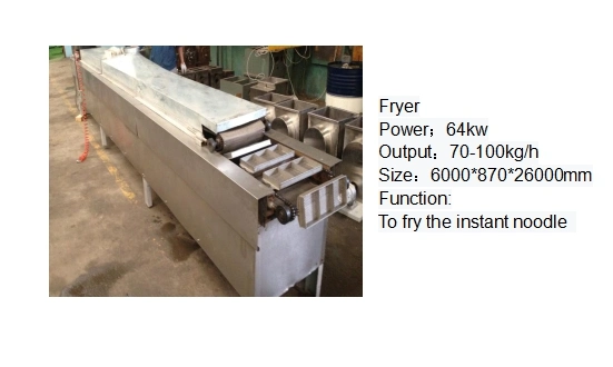 Commercial Stainless Steel Instant Fried Noodles Making Machine