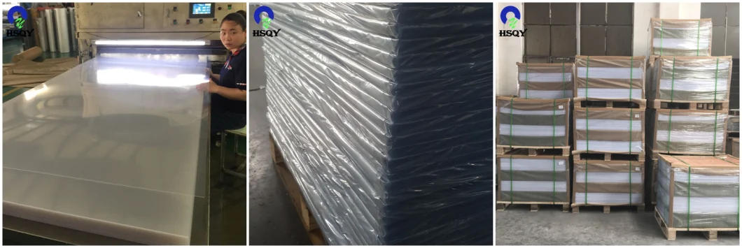 0.5mm Thick Clear Glossy PVC Clear Roll for Silk Printing