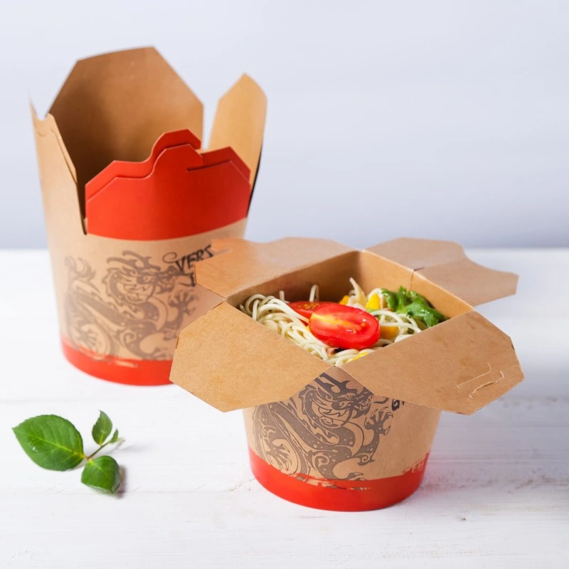 Noodle Box Noodle Big Soup Noodle Box Takeaway Packaging Box Logo