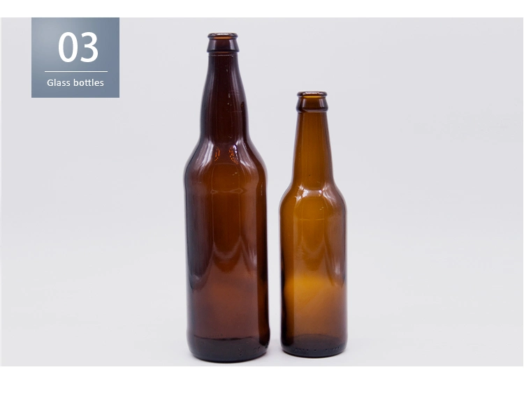 Beer Using 750 Ml Brown Empty Glass Bottle Glass Bottles Water