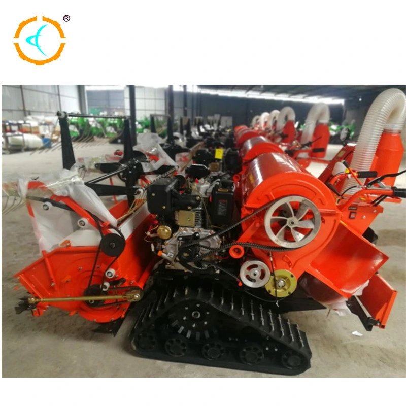 Chongqing Yonghan 4lz-0.6A Wheel Mini Combine Harvester Rice Harvester