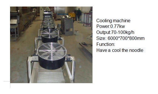 Commercial Stainless Steel Instant Fried Noodles Making Machine