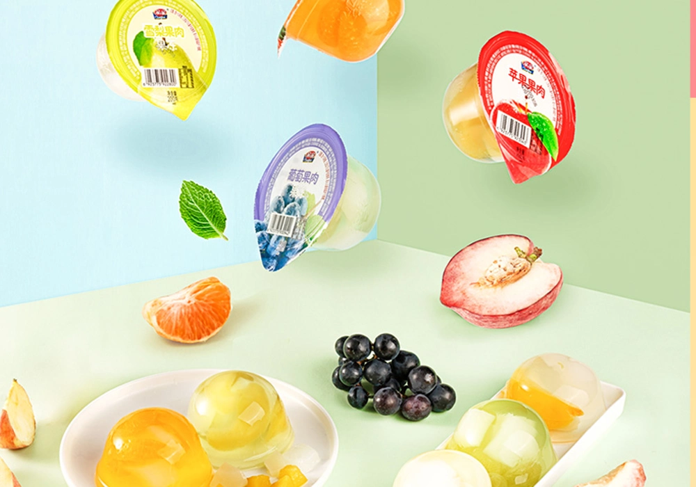 Mini Jelly Cup Jelly Fruit Jelly Pudding Candy