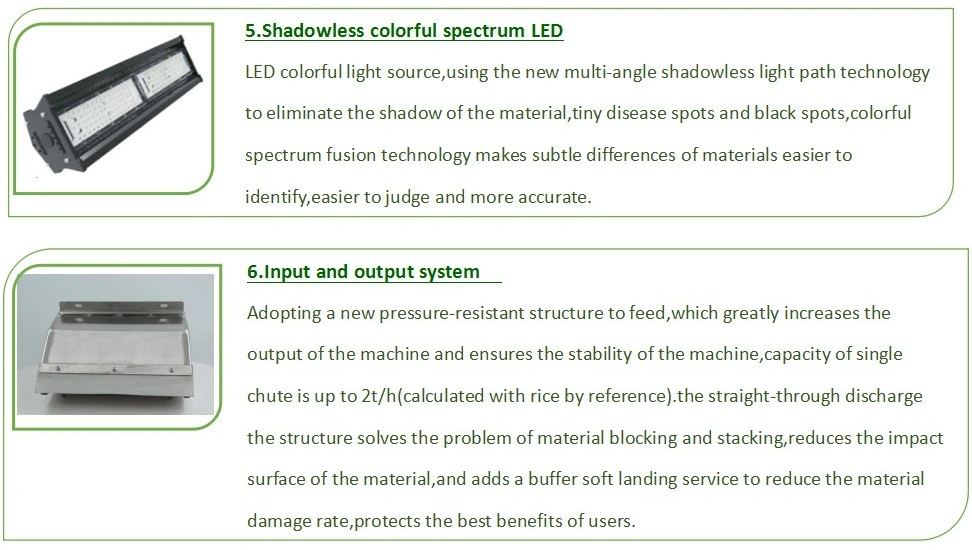 2020 New 512 Channels Mung Bean/Red Bean/Black Bean Color Sorter for Beans Processing