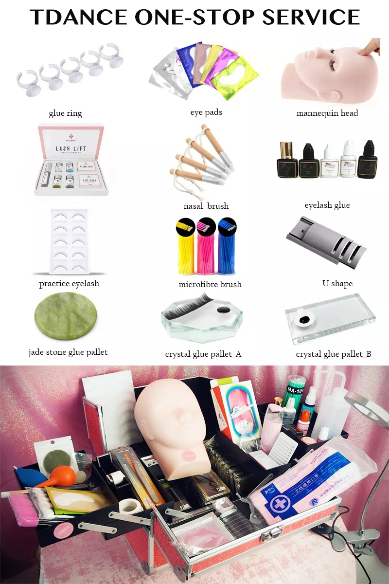 Glue Table Top Eyelash Extension Tool Jade Stone Crystal Individual Eyelash Glue Holder Adhesive Glass Crystal