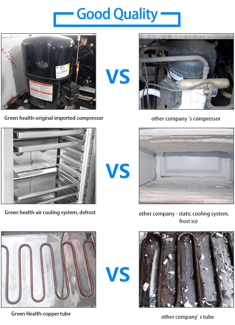 Curve Glass Meat Chiller Freezer for Beef Storage