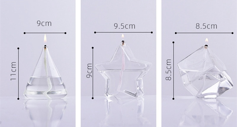 Wholesale Clear Empty Wide Mouth Container Glass Candle Jars in Bulk