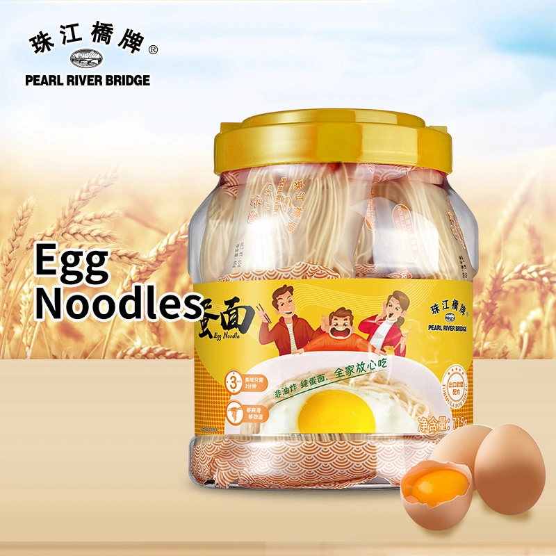 Egg Noodles 715g Pearl River Bridge Chinese Traditional High Quanlity Dried Noodles