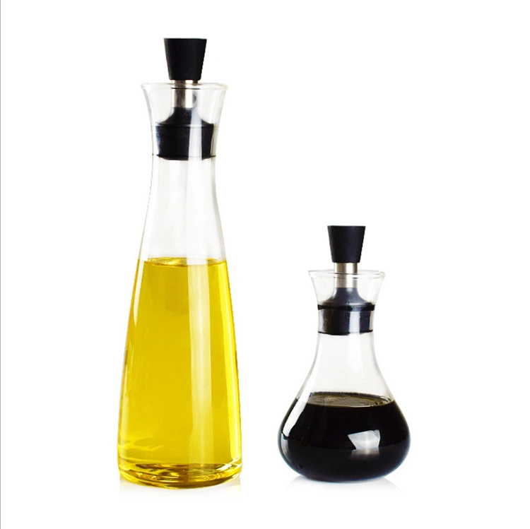 Hot Sale 300ml/500ml Borosilicate Glass Oil Bottle Glass Bottle Glass Oil Pot Kitchenware