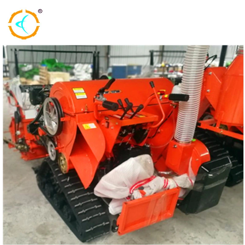 Chongqing Yonghan 4lz-0.6A Wheel Mini Combine Harvester Rice Harvester