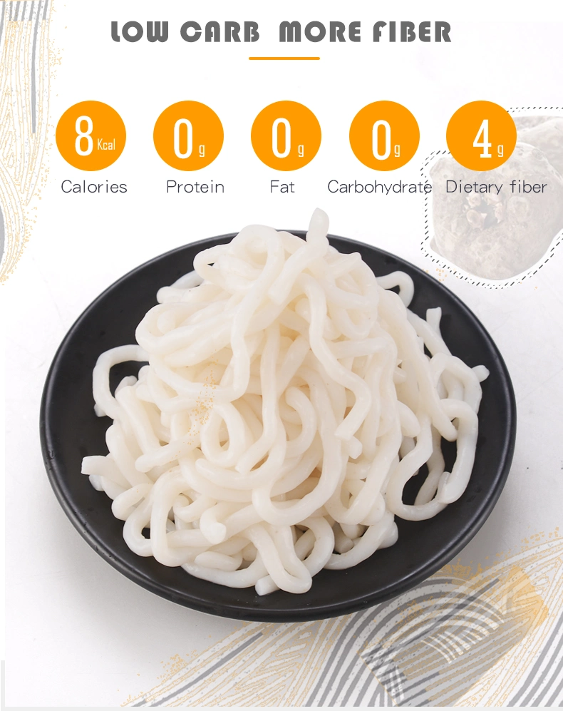 Delicious Pasta Spaghetti Instant Konjac Noodles Oats Konjac Udon