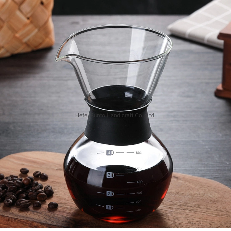 Hot Selling Custom Design Coffee Pot High Borosilicate Glass Coffee Pot for Sale