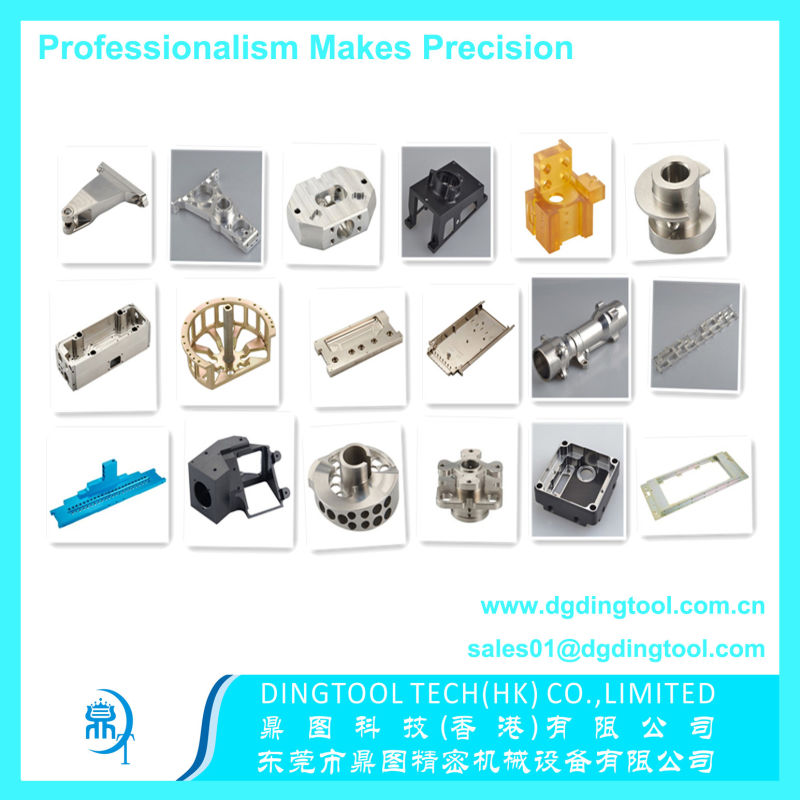 Titanium Aerospace Metals CNC Milling Parts Custom CNC Lathe Metal Part