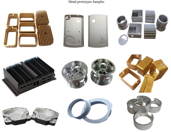 OEM Rapid Prototype 6061 7075 CNC Milling Milled Machined Milling Metal Service CNC Machining Aluminum Parts with Laser Cutting
