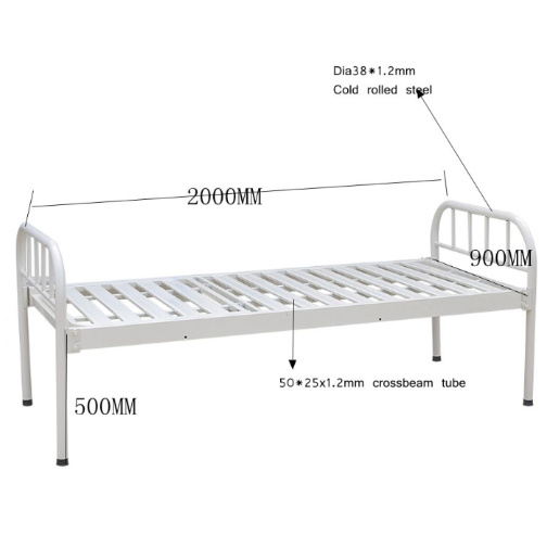 Steel Metal Medical Care Bed for Patient