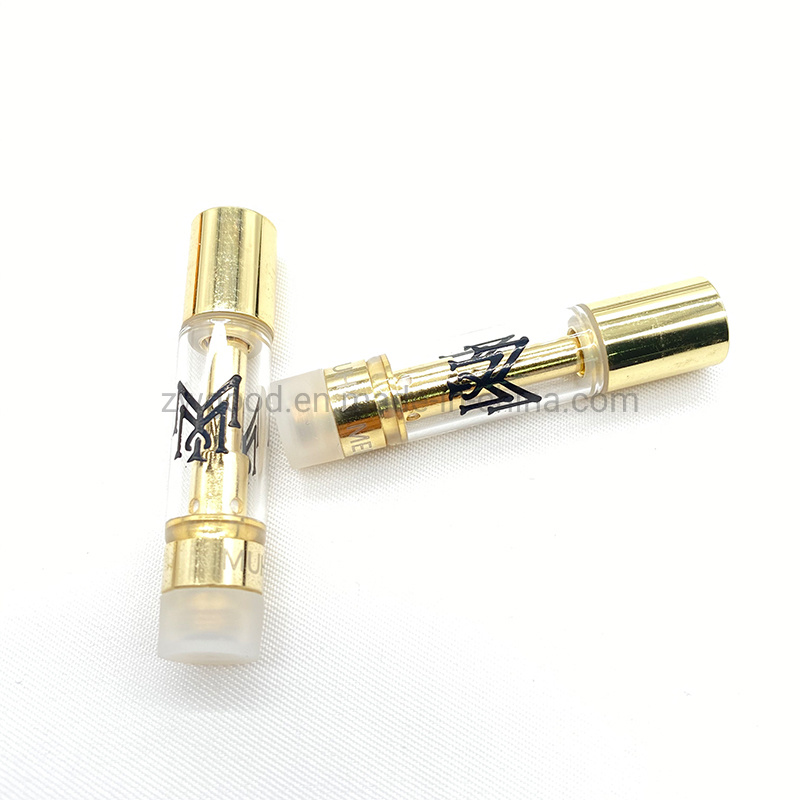 Customized 0.8ml 1ml Cbd Cartridge Metal Vape Cartridge Muha Meds Cartridge