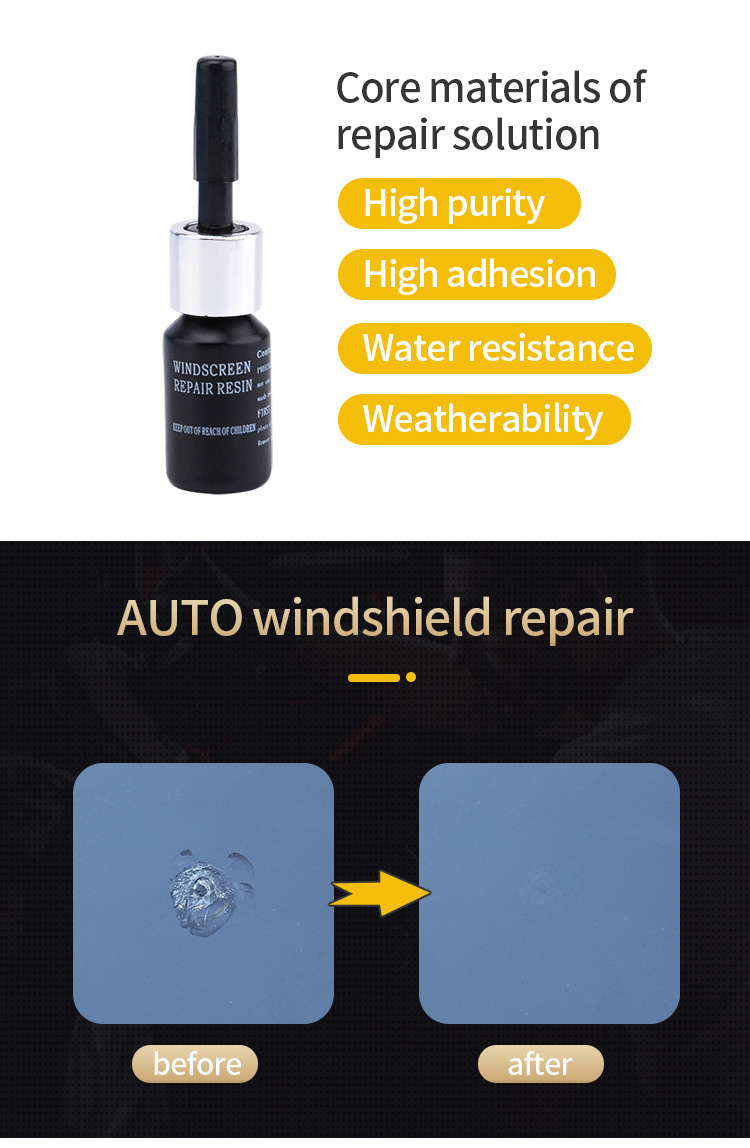 Glass Repair Windshield Repair Kit