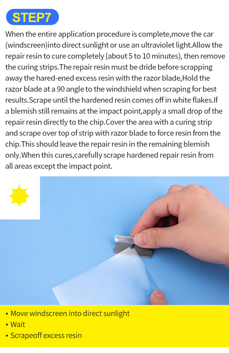 Glass Repair Windshield Repair Kit