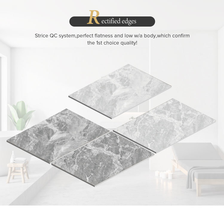 300*600mm Grey Collection Glazed Ceramic Tile for Bathroom Walls
