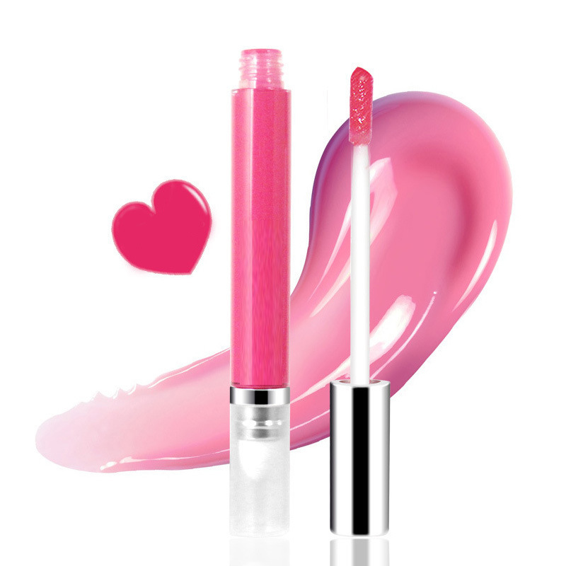 OEM Lipgloss Waterproof Long Lasting Lipgloss with Finish Gold Lid Container