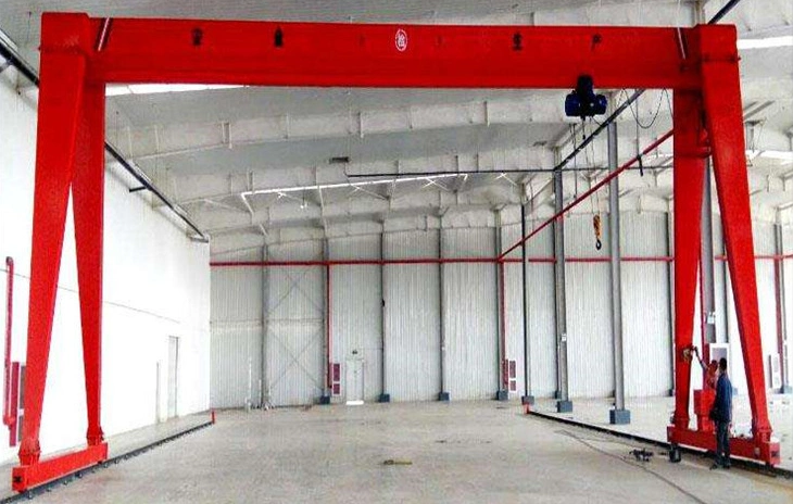 Mingdao Crane Electric Traveling Rail Mounted Gantry Crane