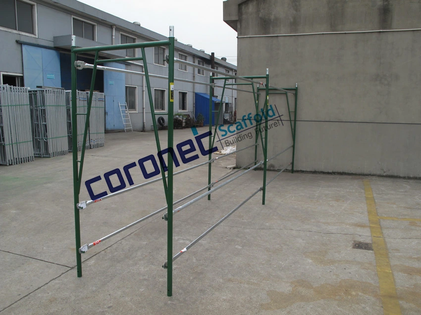 ANSI Building Material Construction High Quality Galvanized Snap on Safety Guard Rail Scaffold