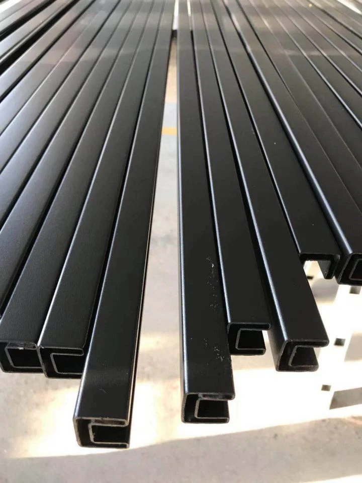 Stainless Steel Joiner for Square Top Capping Rail Slottle Tube Top Rail Rail Joiner for Square Slotted Top Capping Rail