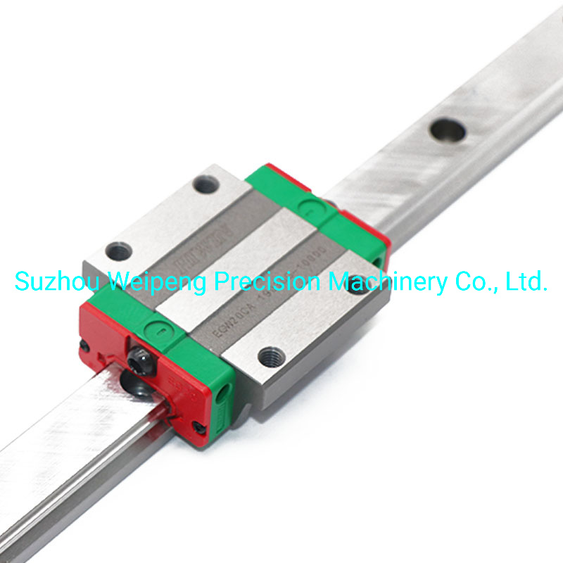 100% Hiwin Hgr20 20mm Linear Guide Rail & HGH20ca Rail Block Carriage for CNC Router