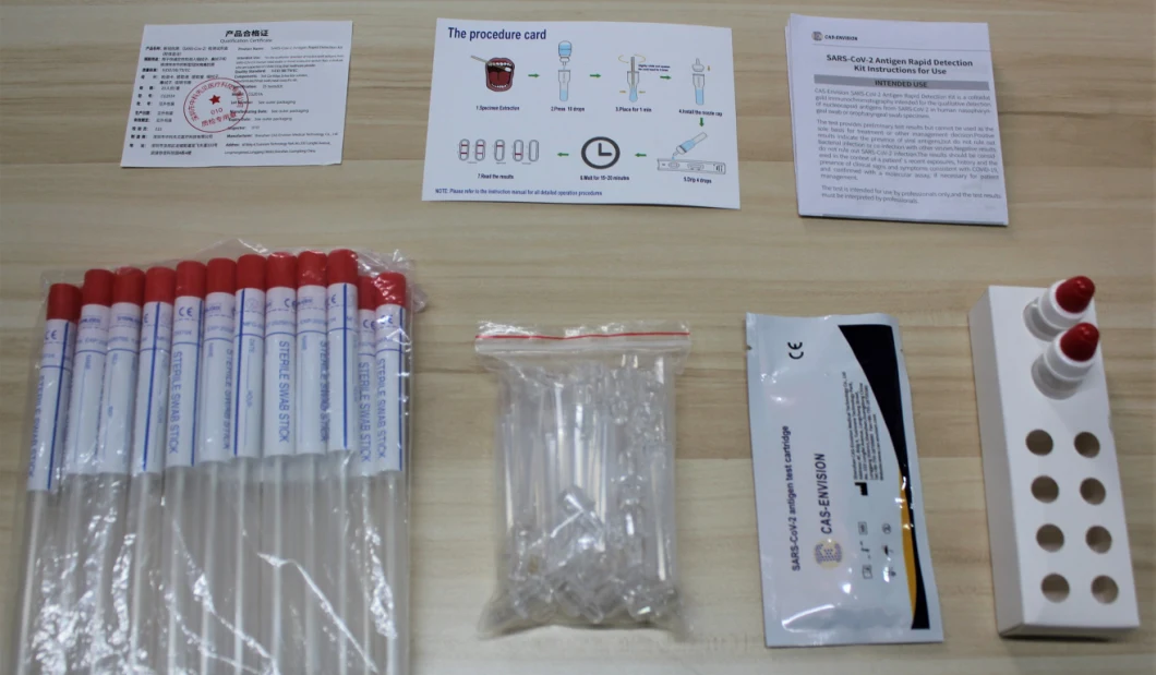 One Swab Basic Test Strip / Antigen Rapid Test / Lateral Flow Rapid Test Cassette