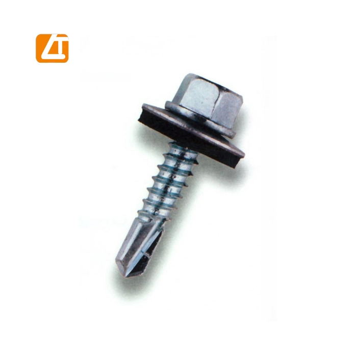 Hex  Head  Self  Drilling  Screw  with  3/4  EPDM  Washer