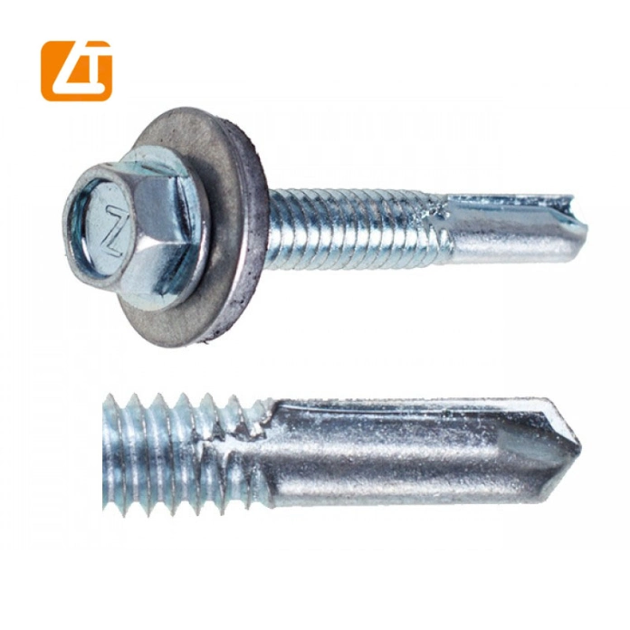 Hex  Head  Self  Drilling  Screw  with  3/4  EPDM  Washer