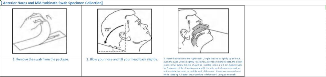 Coil 19 Antigen Test/Antigen Rapid Test/Medical Kit/Rapid Test /Diagnostic Saliva&Nasal Swab Test