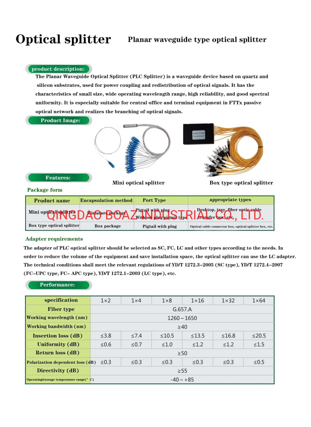 Hot-Selling New Fiber Optic Product Sc/APC Fiber Optic Connector